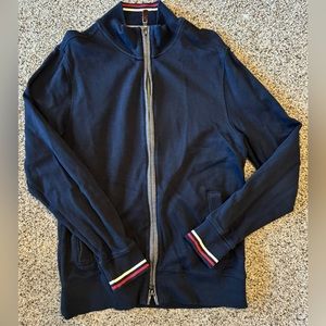 Mens Banana Republic Zip-up Sweater